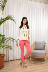 LarQi Punch Kurti Pants