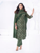 Larqi Women Pure Cotton Green 3 Pcs Set