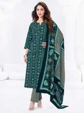 Larqi Women Pure Cotton Green 3 Pcs Set