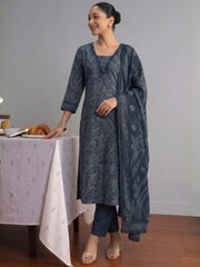 Printed Cotton Kurta set