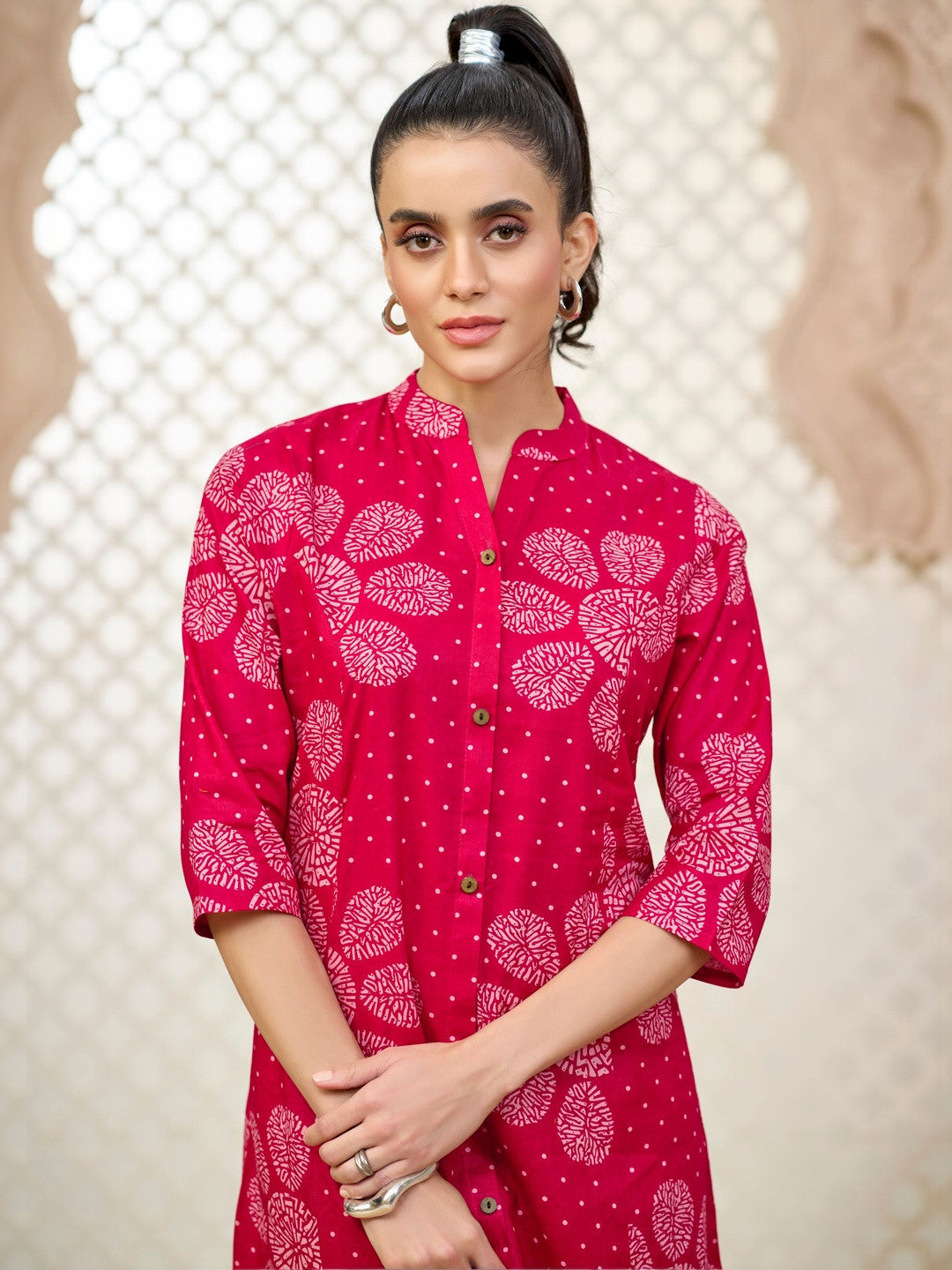 Larqi Women Pure Cotton  Co Ords