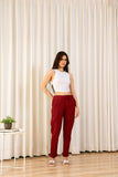 LarQi Red Polo Pants