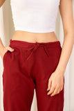 LarQi Red Polo Pants