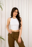 LarQi Dark Khaki Polo Pants
