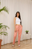 LarQi Light Pink Polo Pants