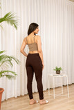 MAROON KNOT PANTS