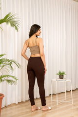 MAROON KNOT PANTS