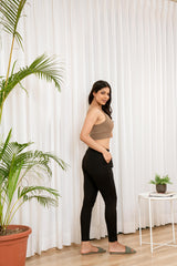 BLACK KNOT PANTS