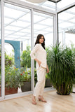 LarQi White Polo Short Kurti