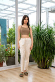 LarQi Off White Polo Pants
