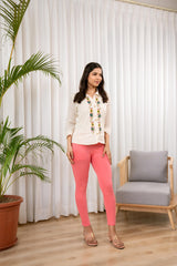 LarQi Punch Kurti Pants