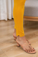 LarQi Gold Kurti Pants
