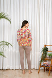 LarQi Beige Kurti Pants