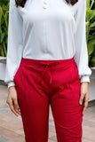 LarQi Magenta Polo Pants