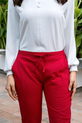LarQi Magenta Polo Pants