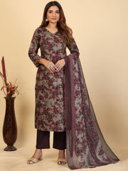 Larqi Women Pure Cotton Black 3 Pcs Set