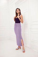 LarQi Light Lavender Saree Shaper