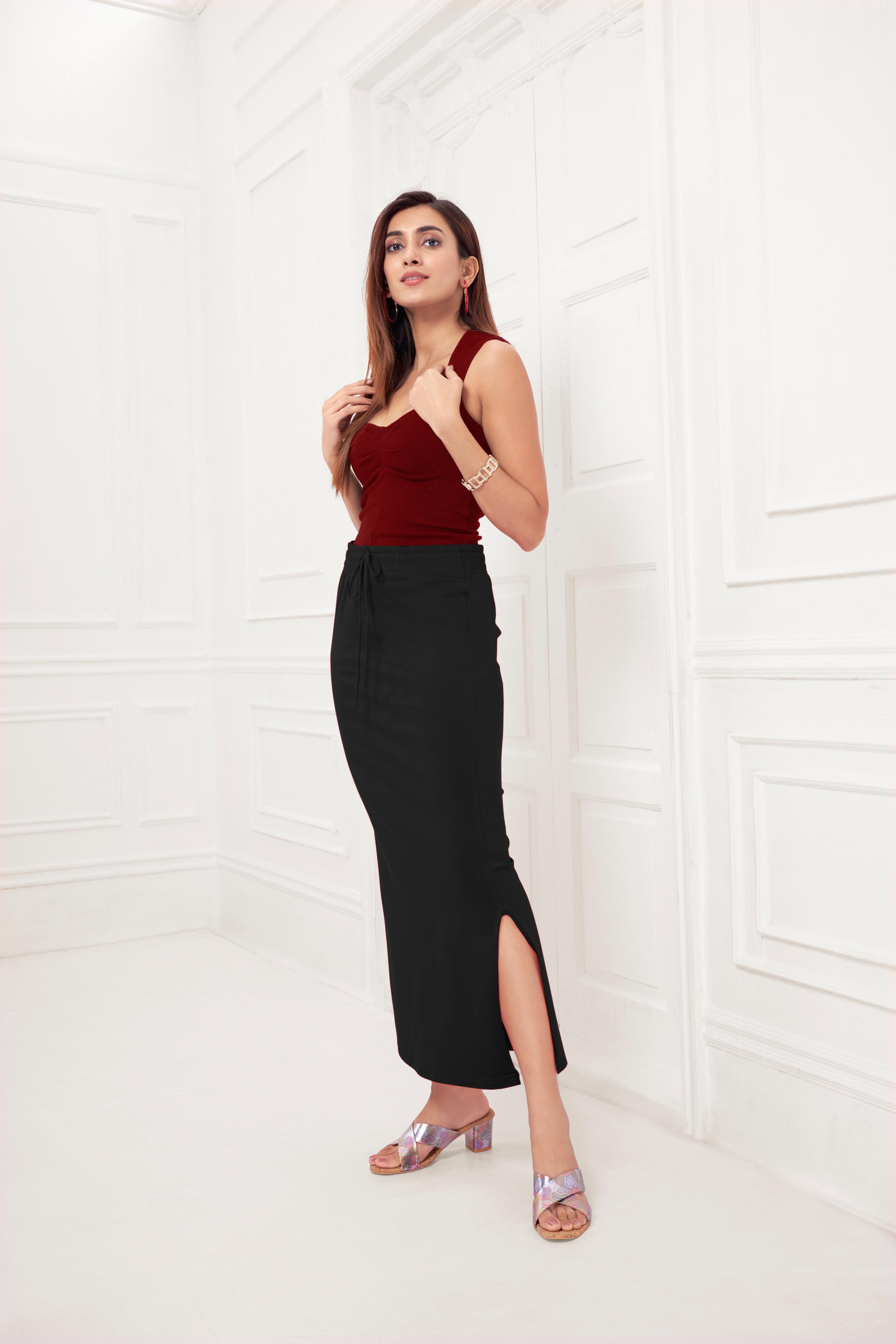 LarQi Black Saree Shaper
