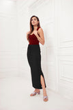 LarQi Black Saree Shaper