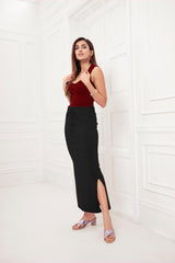 LarQi Black Saree Shaper