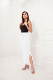 LarQi White Saree Shaper