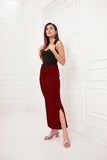LarQi Maroon Saree Shaper