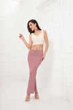 LarQi Dusty Peach Saree Shaper
