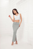 LarQi Light Grey Saree Shaper