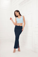 LarQi Steal Blue Saree Shaper
