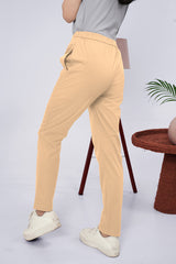 Larqi Women Comfort Low-Rise Easy Wash Trousers