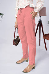 Larqi Women Comfort Low-Rise Easy Wash Trousers