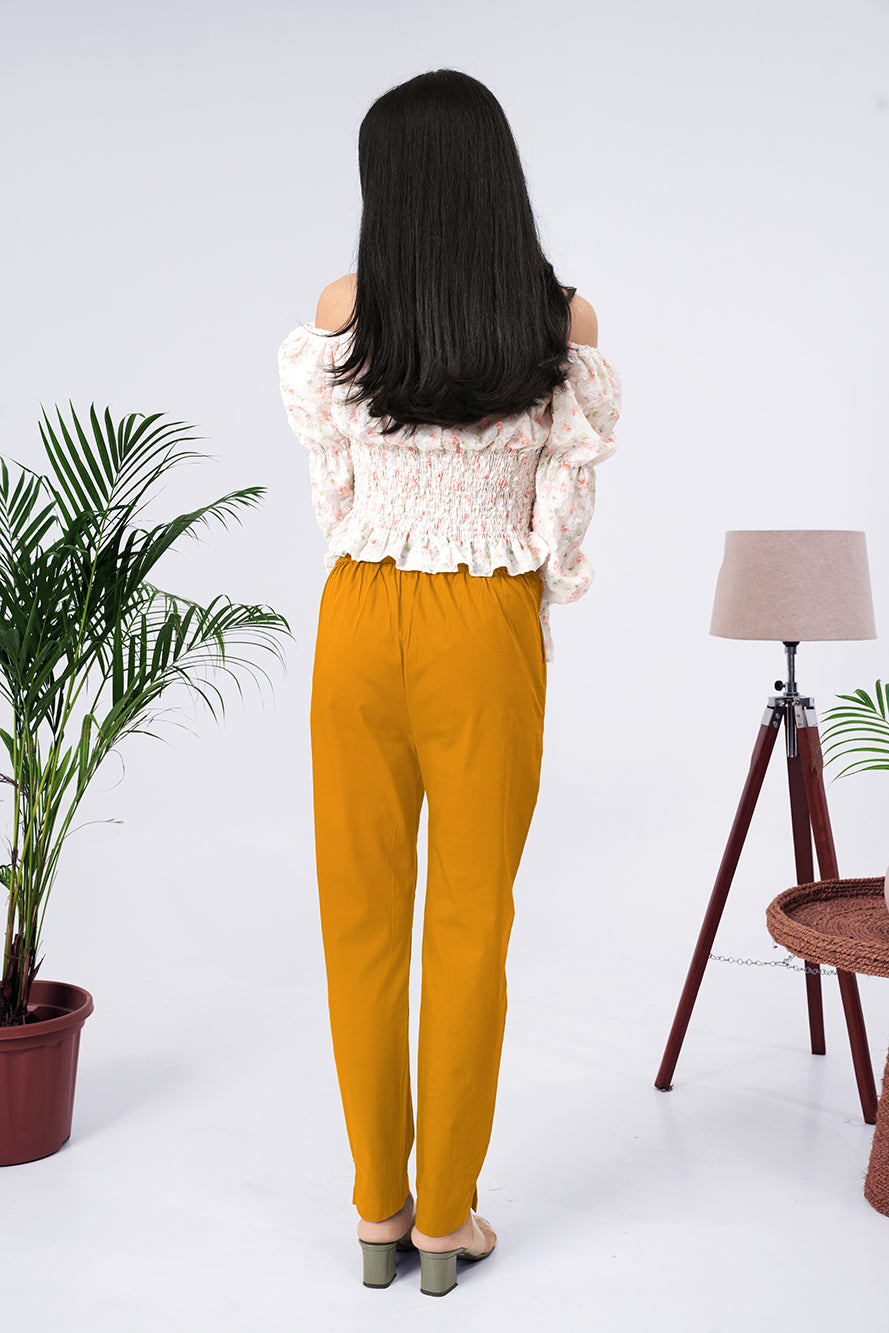 Larqi Women Comfort Low-Rise Easy Wash Trousers