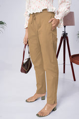 Larqi Women Comfort Low-Rise Easy Wash Trousers