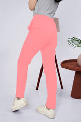 Larqi Women Low Rise Slim Fit Cotton Trousers
