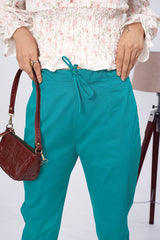 Larqi Women Comfort Low-Rise Easy Wash Trousers