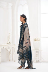 Larqi Women Pure Cotton Blue 3 Pcs Set