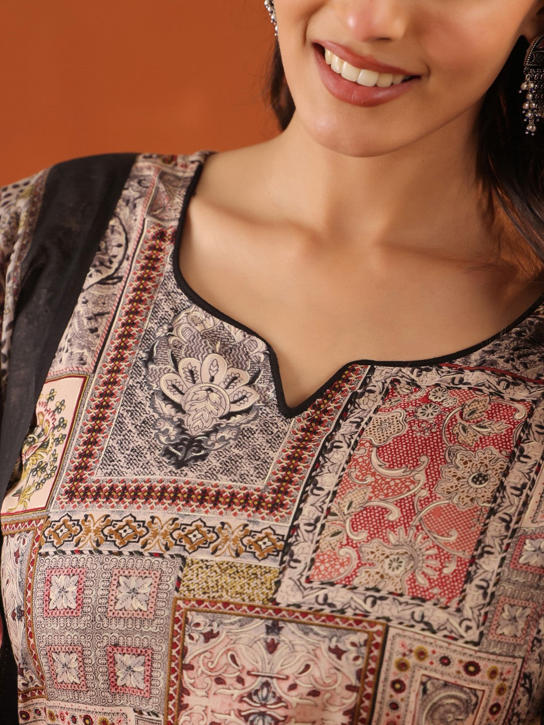 Larqi Women Pure Cotton Beige 3 Pcs Set