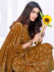Larqi Women Pure Cotton Yellow 3 Pcs Set