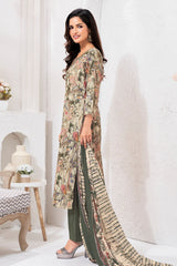 Larqi Women Pure Cotton Cream 3 Pcs Set