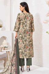 Larqi Women Pure Cotton Cream 3 Pcs Set