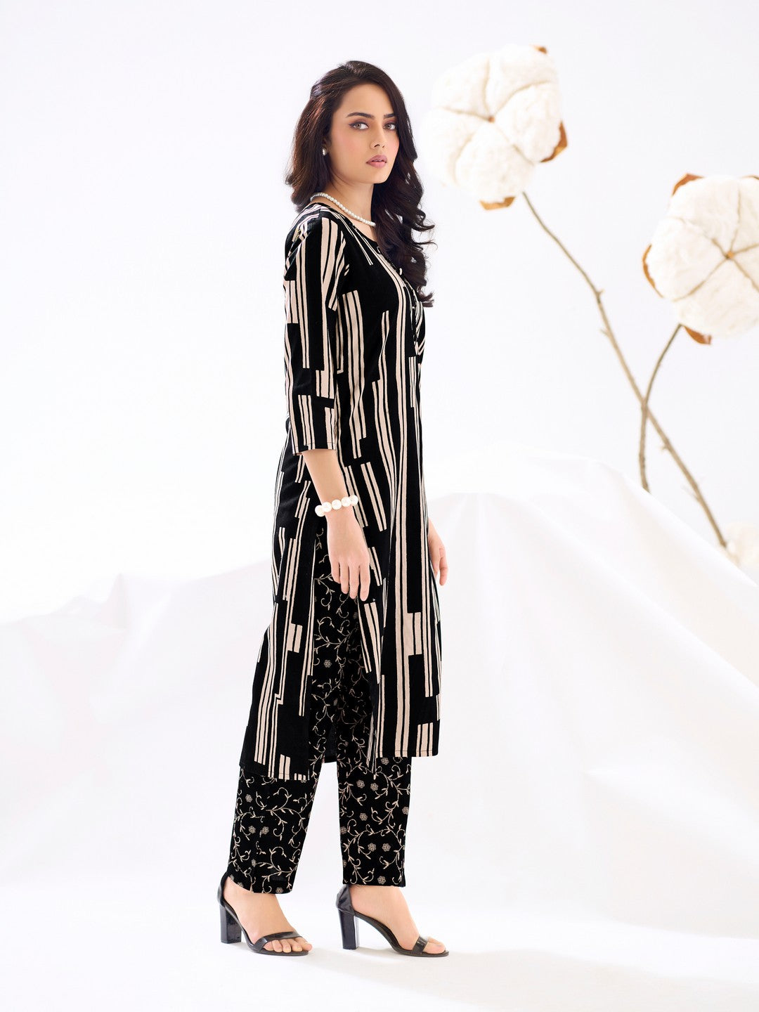 Larqi Women Pure Cotton 3 Pcs Set