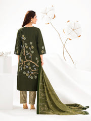 Larqi Women Pure Cotton 3 Pcs Set