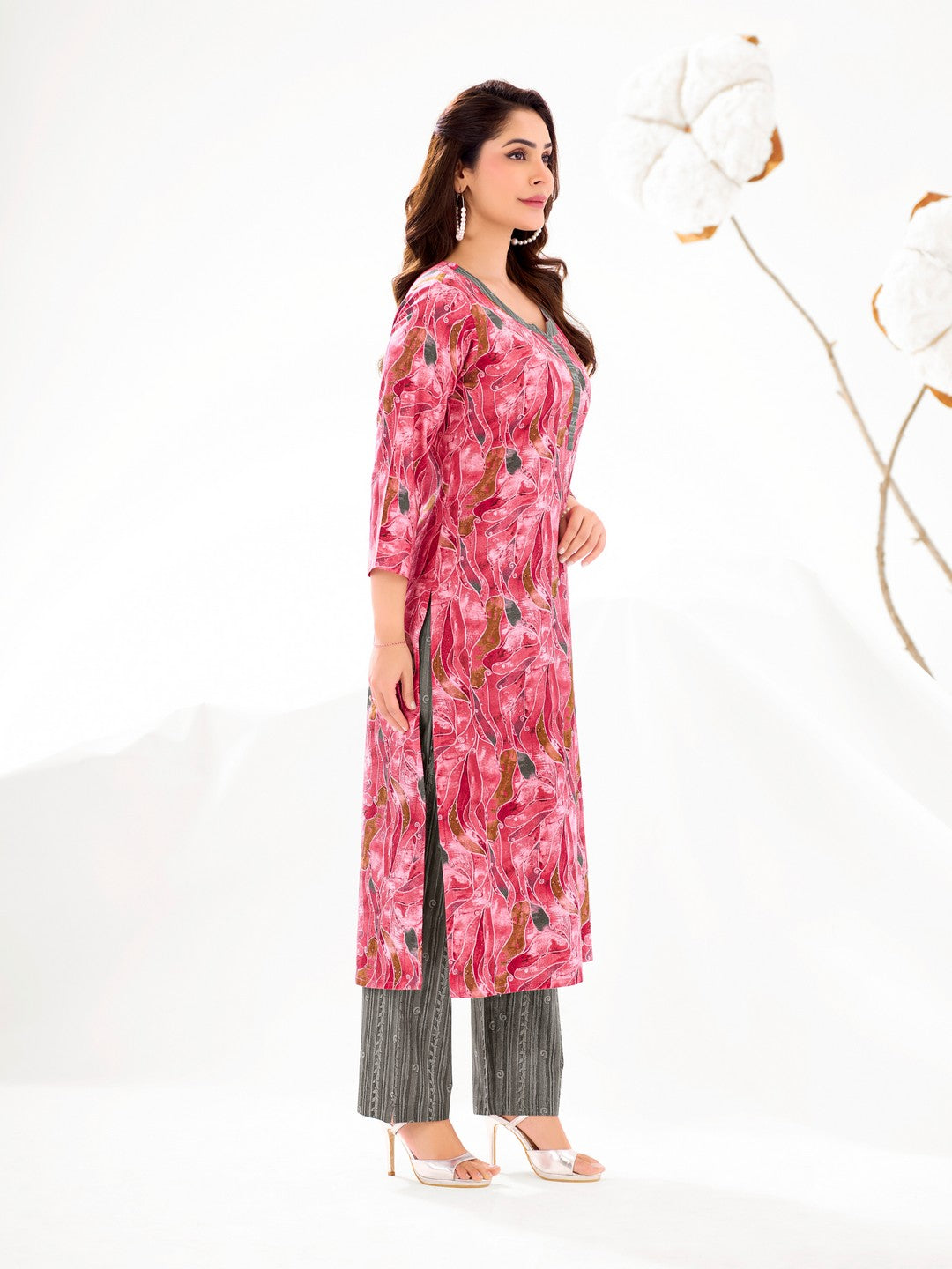 Larqi Women Pure Cotton 3 Pcs Set