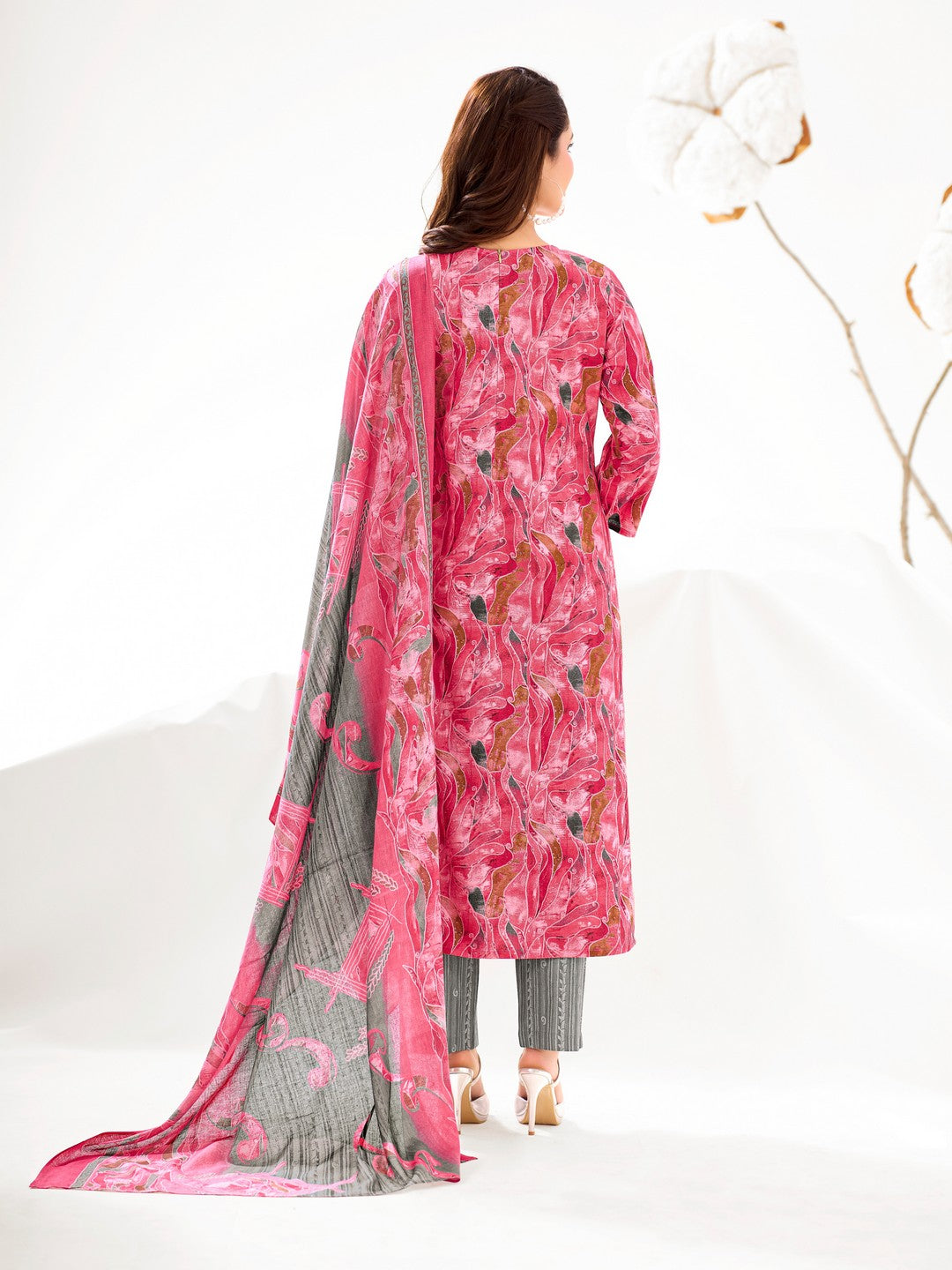 Larqi Women Pure Cotton 3 Pcs Set