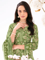 Larqi Women Pure Cotton 3 Pcs Set