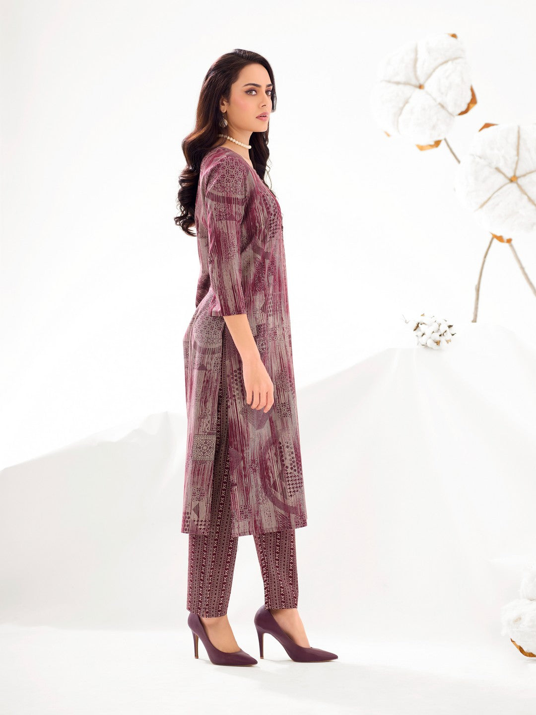 Larqi Women Pure Cotton 3 Pcs Set