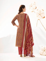 Larqi Women Pure Cotton 3 Pcs Set
