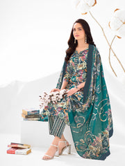 Larqi Women Pure Cotton 3 Pcs Set