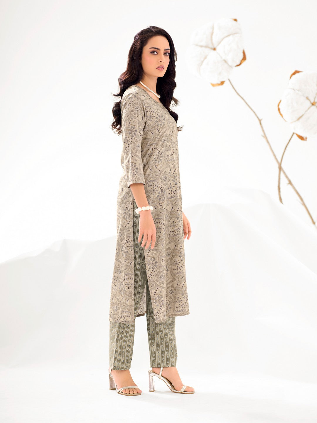Larqi Women Pure Cotton 3 Pcs Set