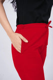 LarQi Light Red Stretch Pants